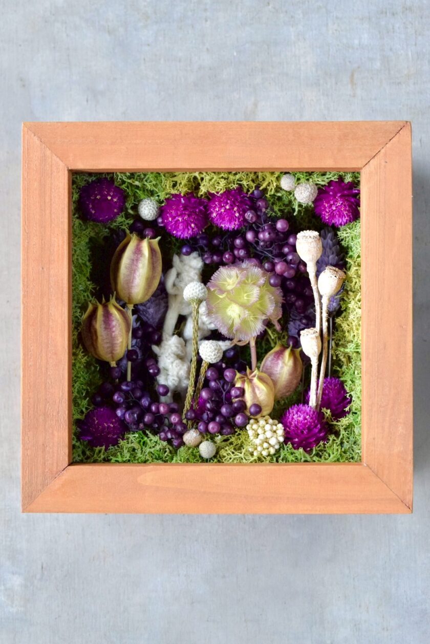 希少　⚜️工房むくの木⚜️　　　トレー　作家　　草花 d6372def5c00581257c0e543ebd7b3
