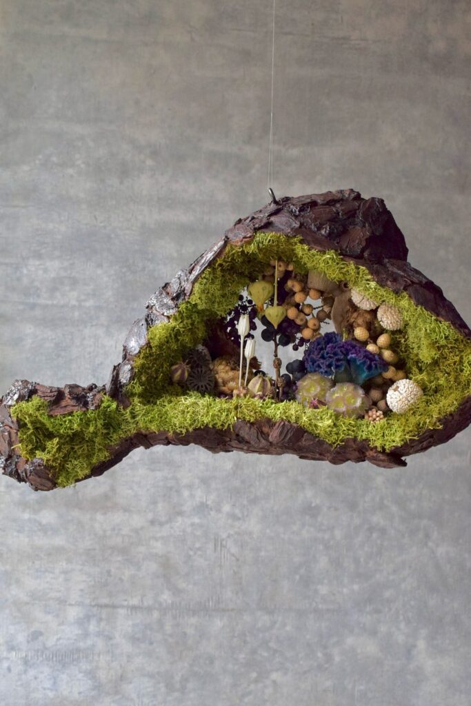 東京の花屋「叢屋Kusamuraya」のドライフラワーインテリア雑貨。自宅の装飾やギフトに人気のアレンジメント。