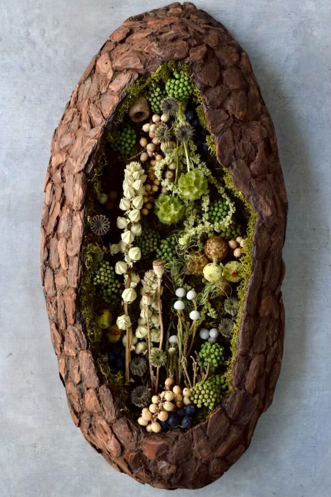 東京の花屋「叢屋Kusamuraya」のドライフラワーインテリア雑貨。自宅の装飾やギフトに人気のアレンジメント。