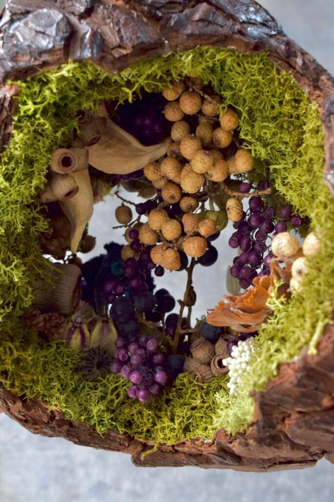 東京の花屋「叢屋Kusamuraya」のドライフラワーインテリア雑貨。自宅の装飾やギフトに人気のアレンジメント。