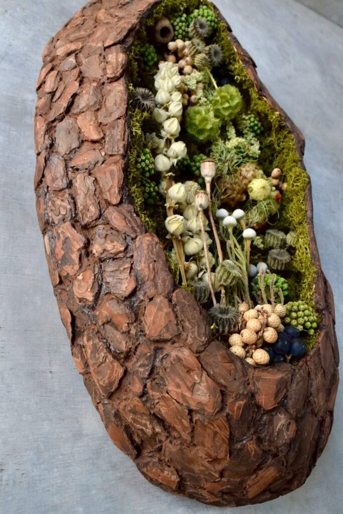 東京の花屋「叢屋Kusamuraya」のドライフラワーインテリア雑貨。自宅の装飾やギフトに人気のアレンジメント。