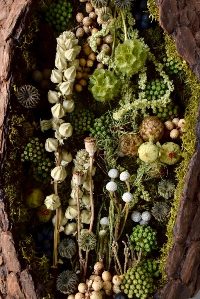 東京の花屋「叢屋Kusamuraya」のドライフラワーインテリア雑貨。自宅の装飾やギフトに人気のアレンジメント。